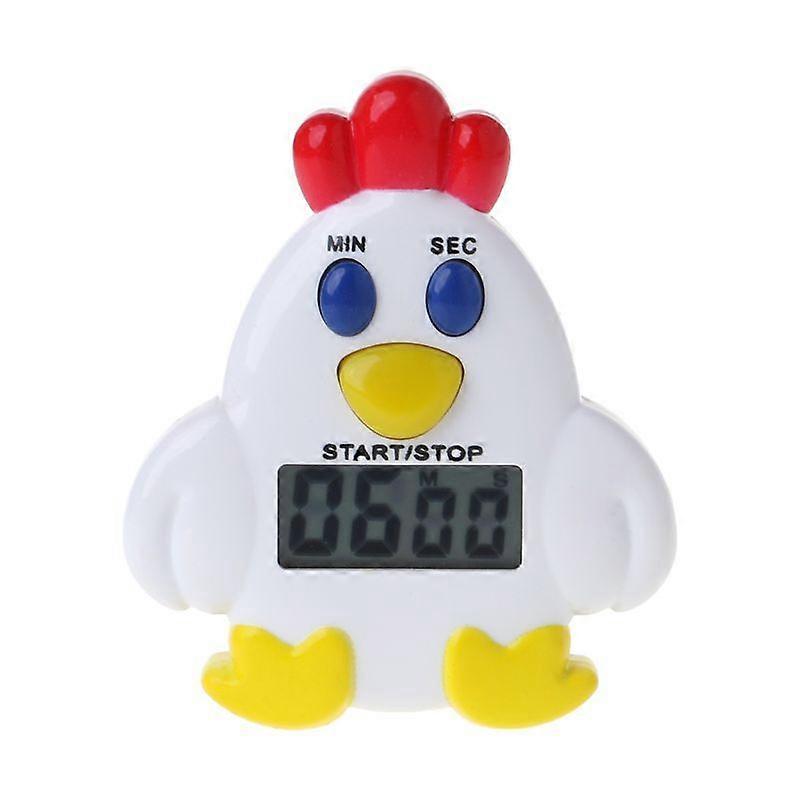 Cute Cartoon Chicken Electronic Timer Cooking Countdown Timer Gadget Accessory