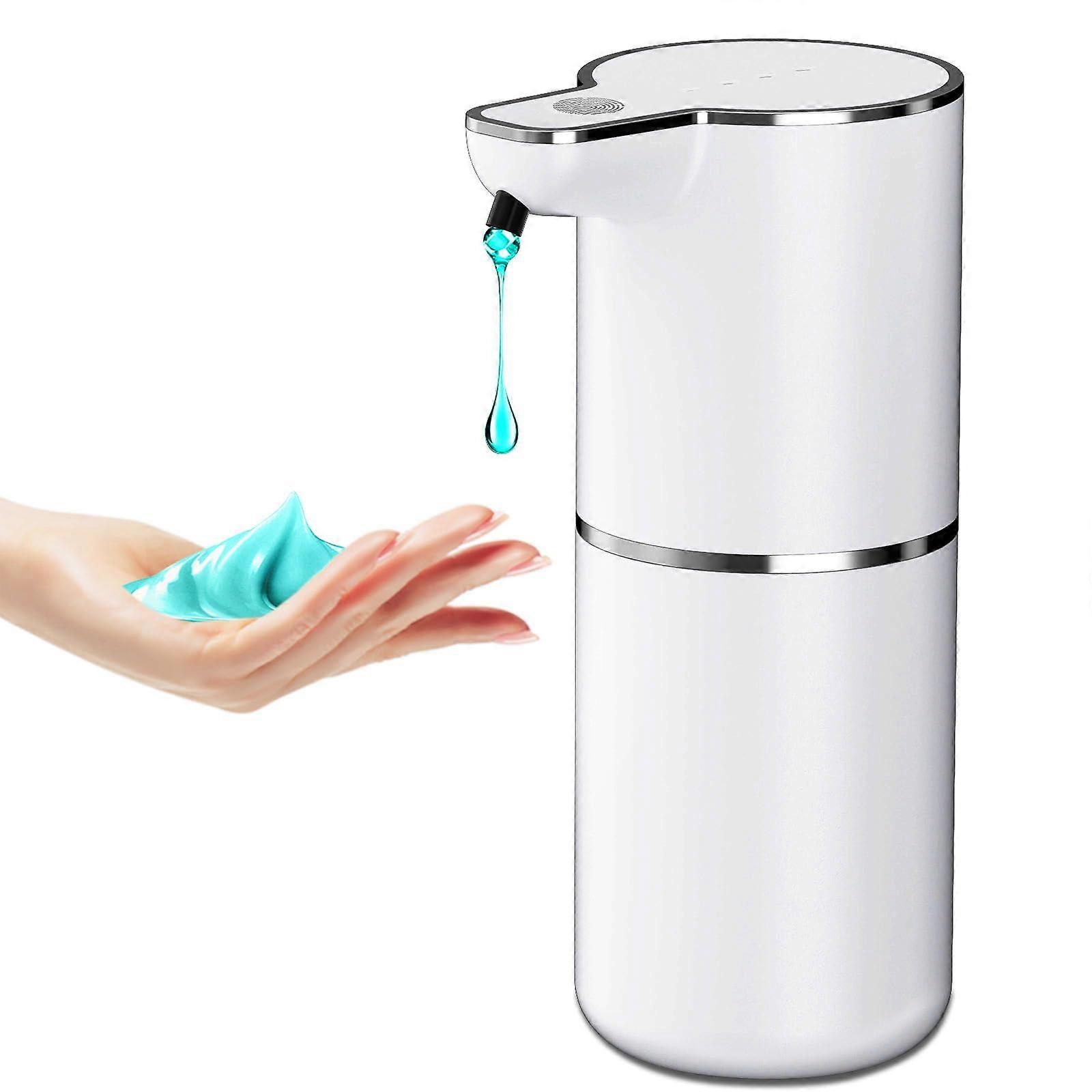 Automatic Soap Distributor Touch-Operated, Electric Liquid Soap Distributor, Wall-Mounted, 4-Level Adjustable