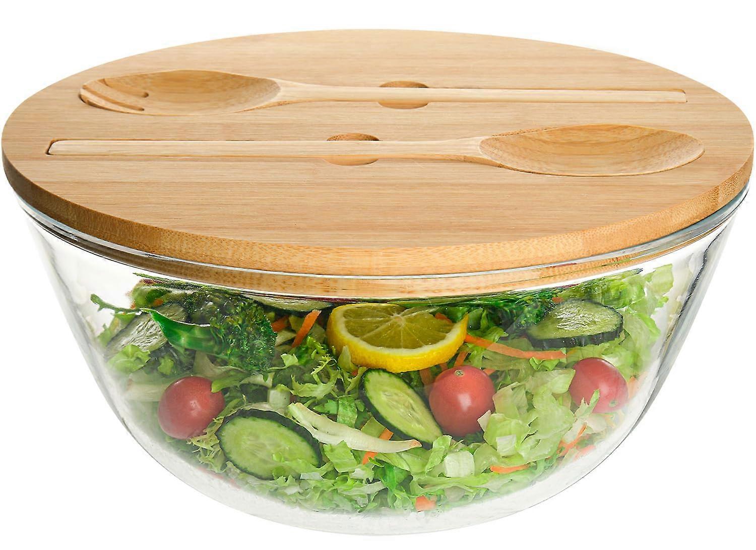 Large Salad Bowl for Salad and Pasta 10.6Inch