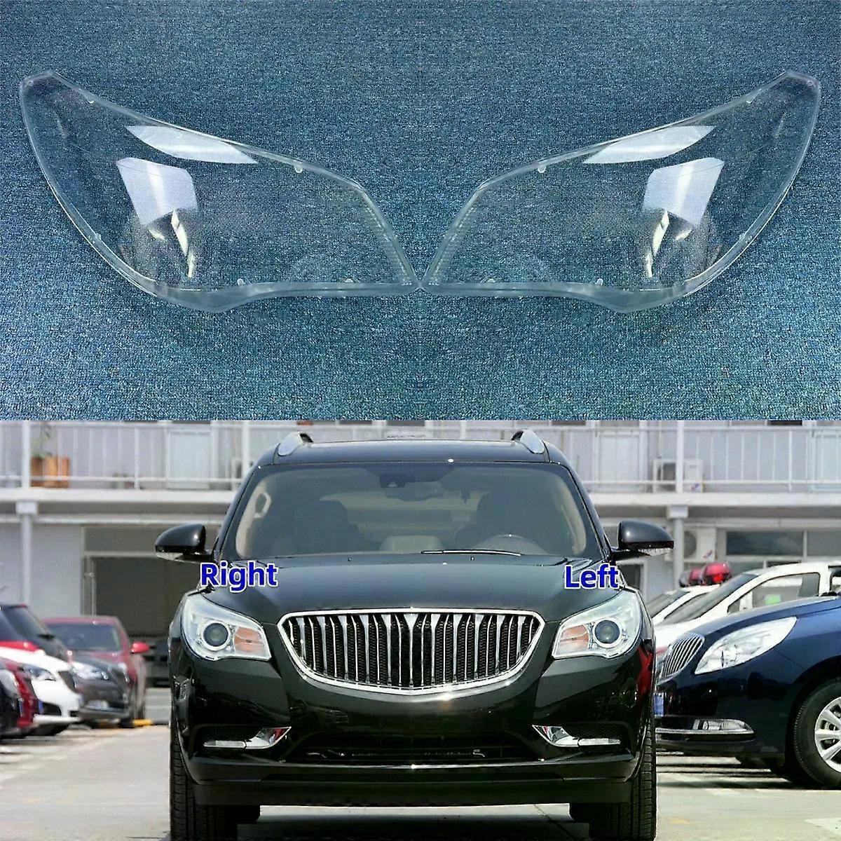 High qualityFor Buick Enclave 2014 2015 2016 Car Lights Shell Head Clear Lamp Cover Replace The Original Lens