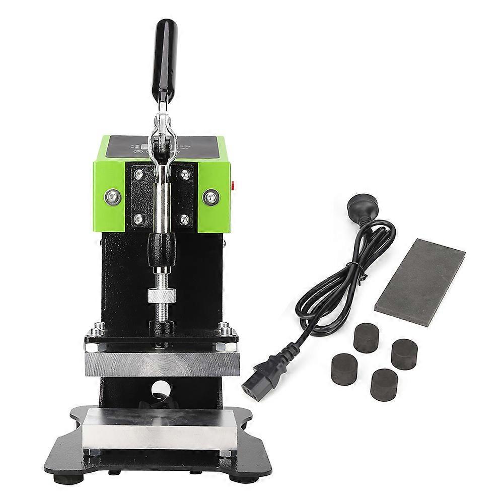 1Ton Dual Heating Plates Digital LCD Manual Heat Press Machine