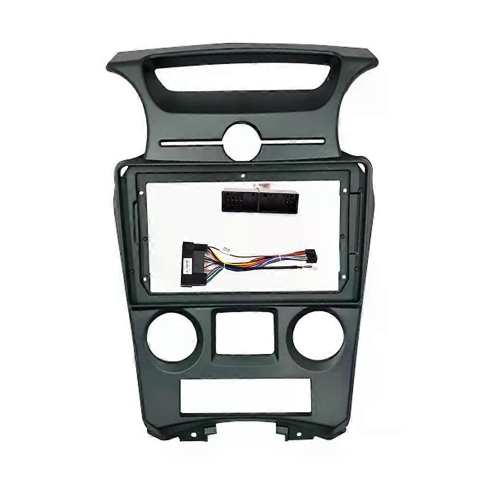 2 Din Car Android Frame o Fitting Panel 9 inch compatible for  KIA Carens 2007-2011