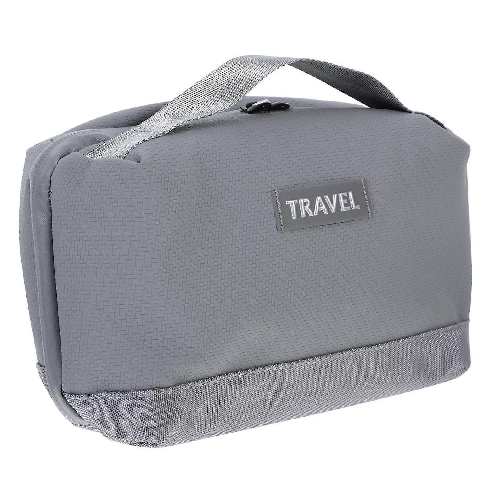 Digital Accessories Case Small Cable Bag Organizer Separate Sections Grey
