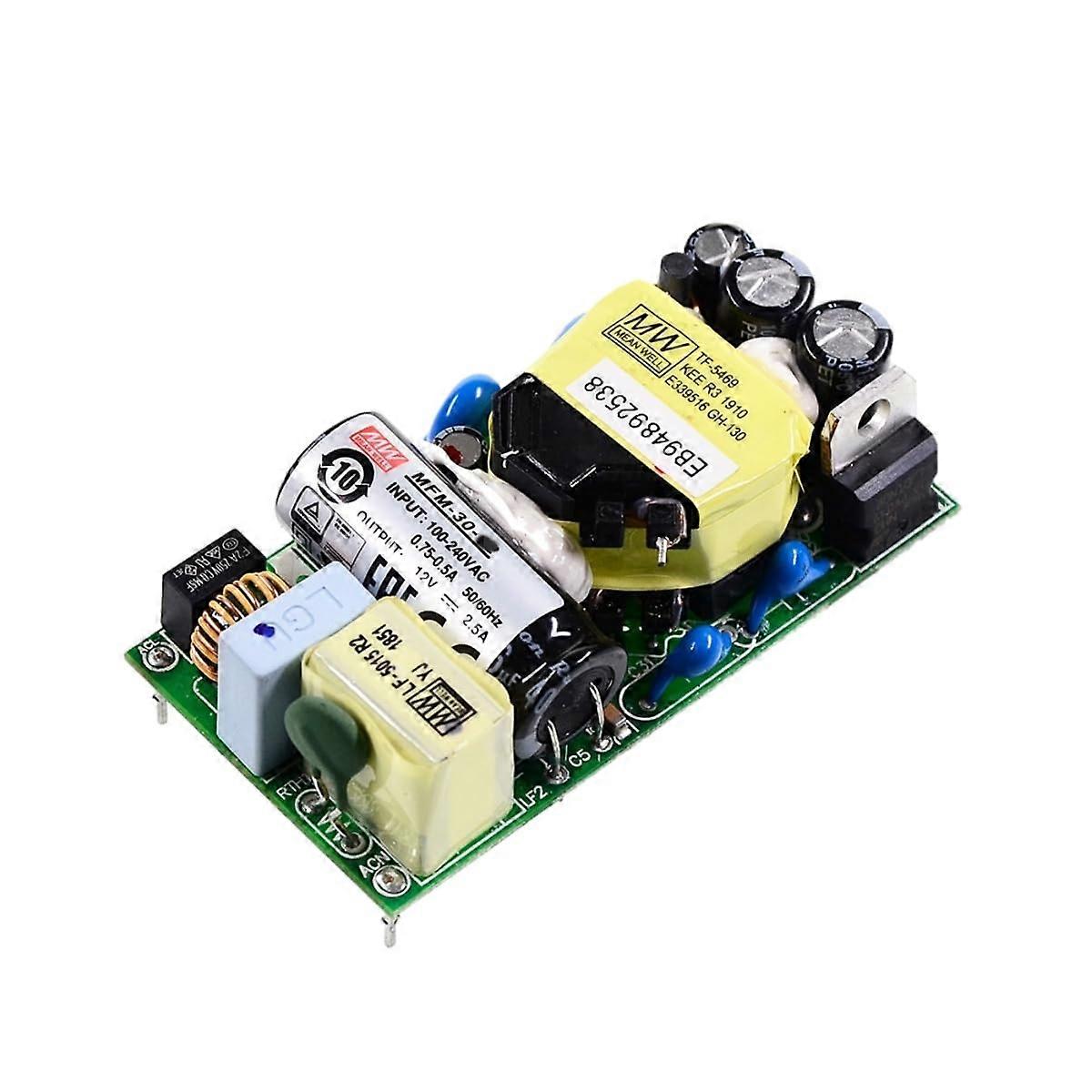 Mean Well MFM 30W 15V 2A Medical Switching Power Supply Open Frame AC Single Output Transformer MFM-30-15