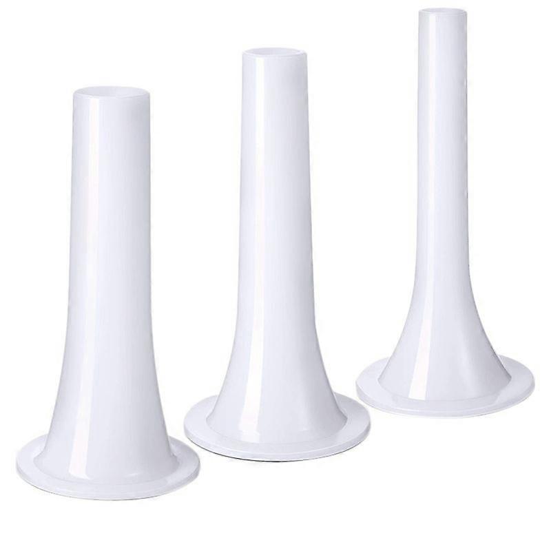 9 قطع أنابيب حشو النقانق البلاستيكية قمع أداة تعبئة النقانق لحجم 5 مفرمة اللحم مفرمة الطعام 1.5 سم ، 1.9 سم ، 2.3 سم