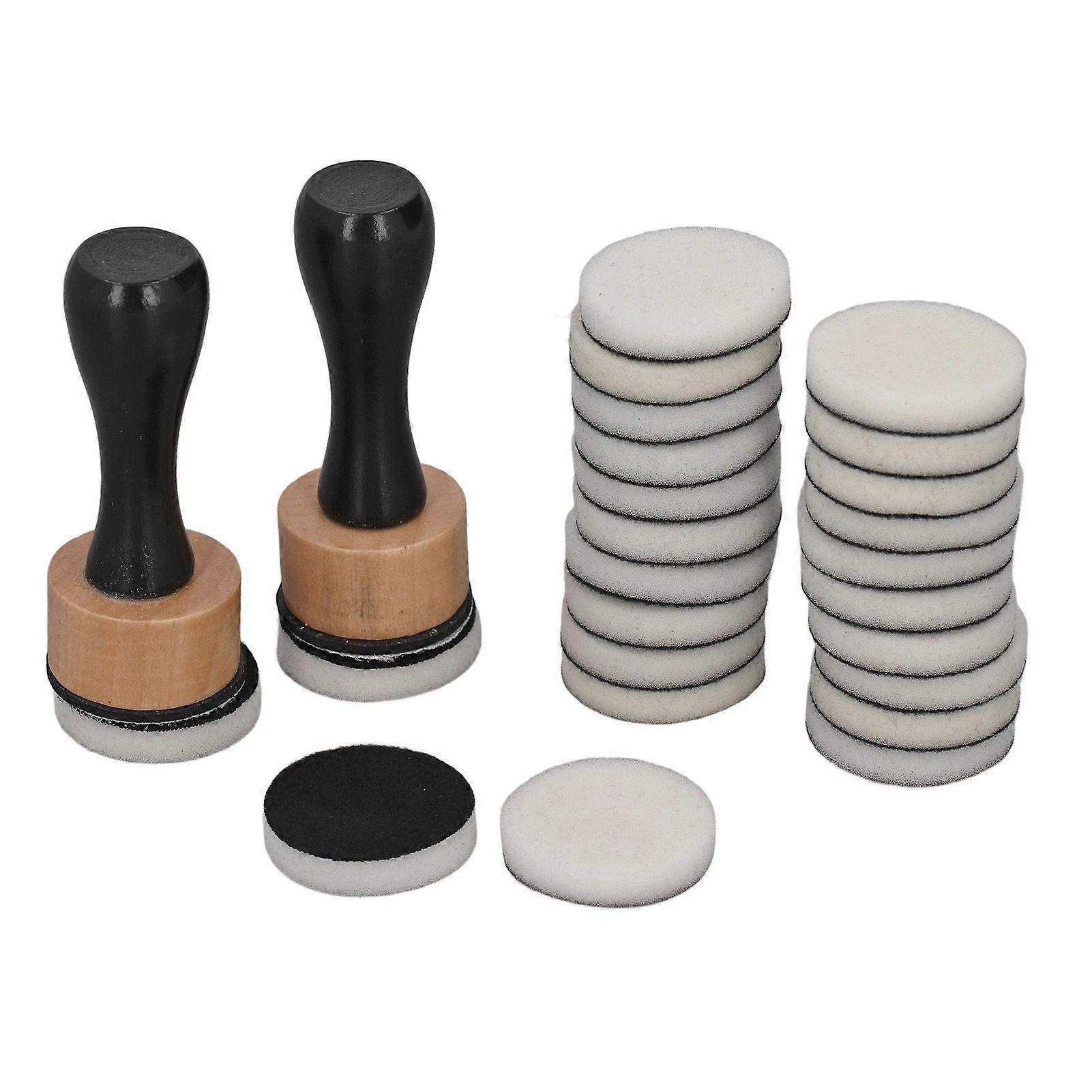 Ink Blending Tool Ink Paints Mixing Blending Tool with 24 Replacement Foam Pads for Scrapbooking Craft Rubber Stamping