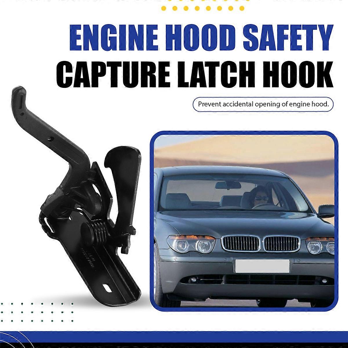 Bonnet Hood Safety Catch Latch Hook 51237186508 for 7 Series E65 E66 E67 730Li 735Li 740Li 745Li 750