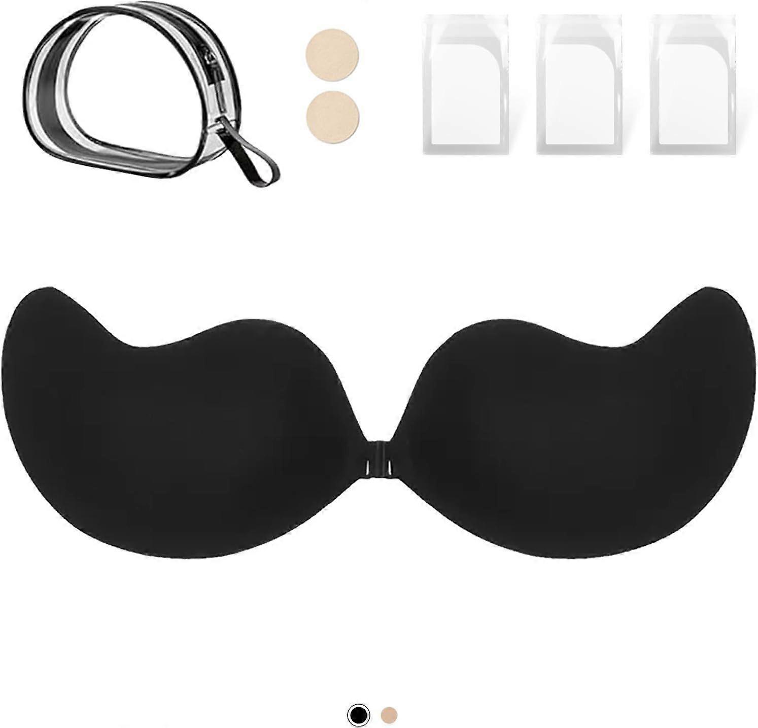 2025 Latest Model  Adhesive Bra,Invisible Sticky Strapless Push-Up Bra, Reusable