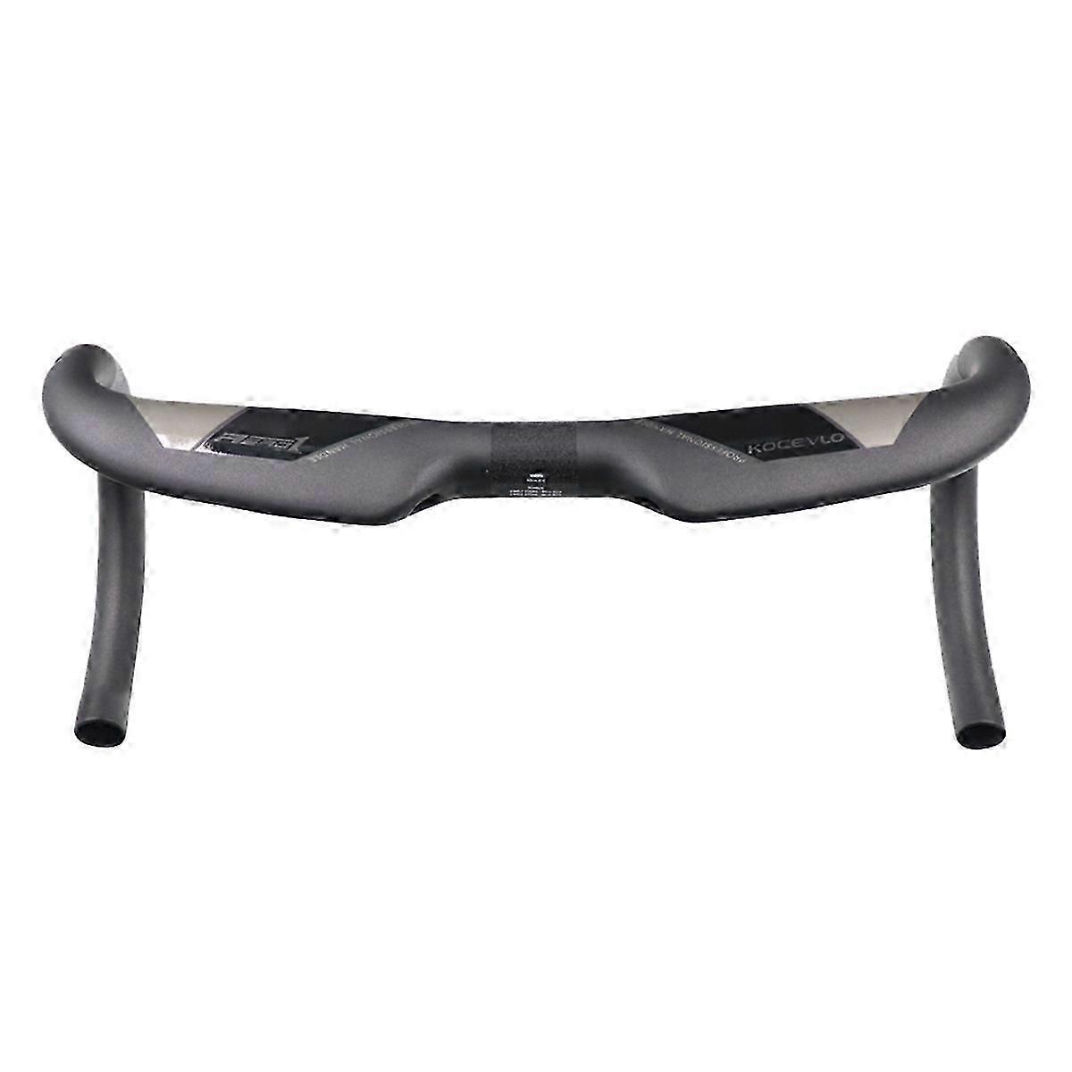 KOCEVLO Carbon Fiber Ultralight Road Bike Handlebar 400mm Matte