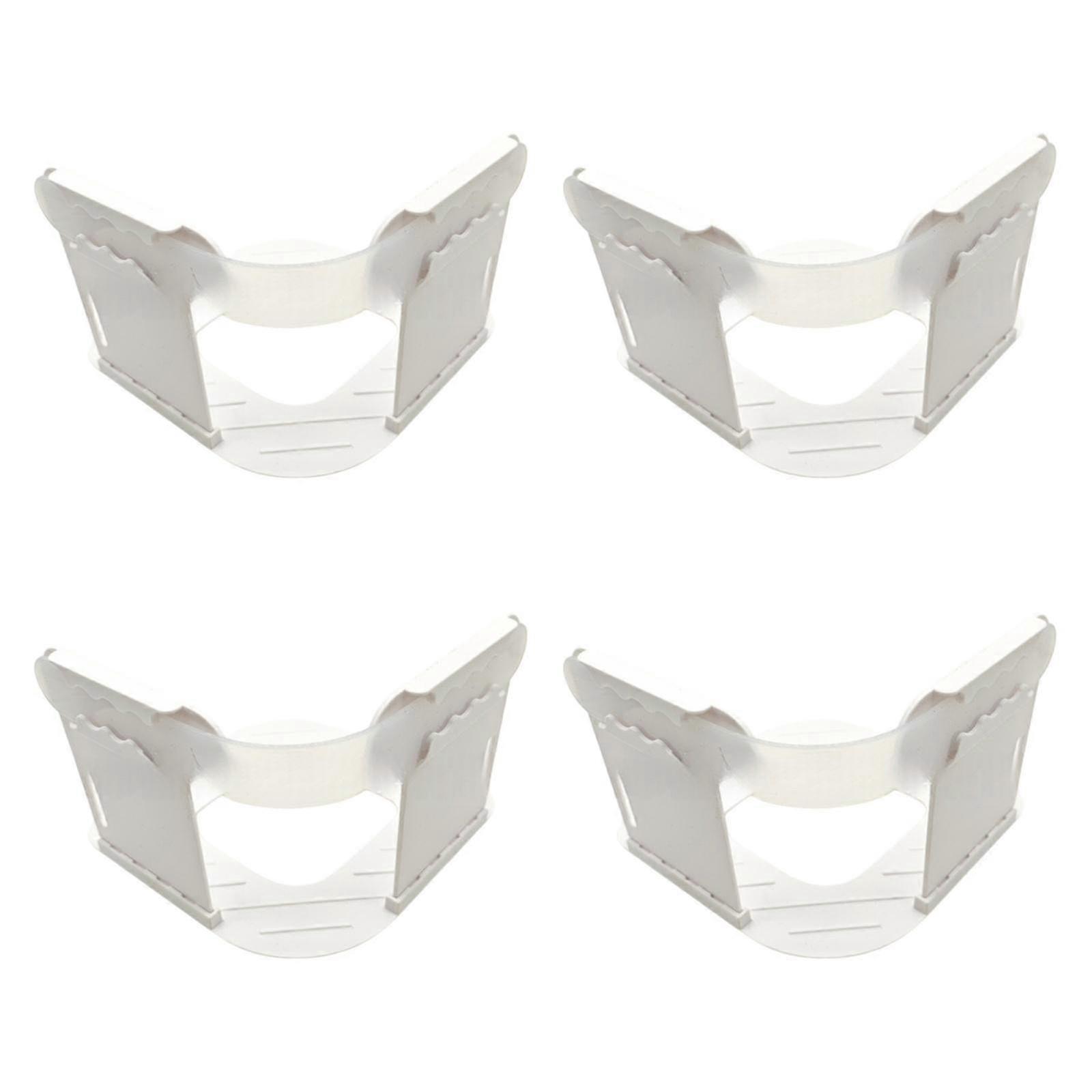 4Pcs Elastic Bed Sheet Straps, Adjustable Mattress Fasteners for Dorm & Apartment