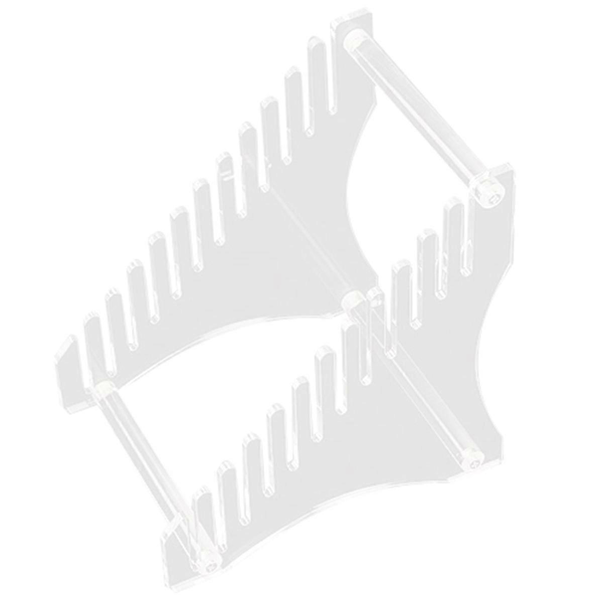 Vinyl Record Tabletop Display Rack Acrylic Record Floating Rack A