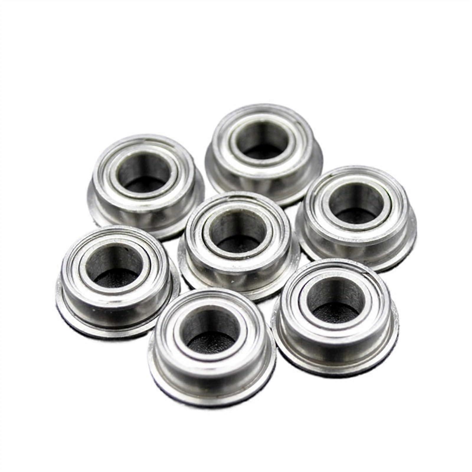 5/10 adet MF63ZZ MF74ZZ MF83ZZ MF84ZZ MF104ZZ Minyatür Flanşlı Rulman İnce Duvar Metal Korumalı Flanşlı Rulmanlar (MF95ZZ 5x9x3mm, 5 Adet)