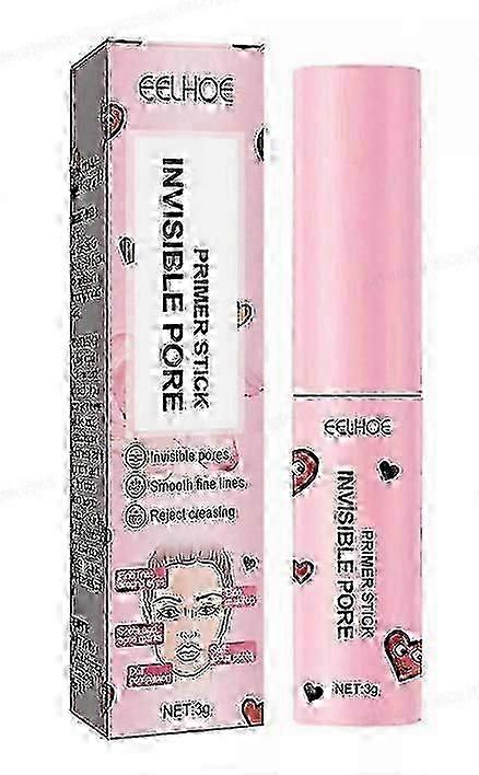 Pore Invisibility Stick, Moisturize Refreshing Non-Sticky Invisible Pore Acne Concealer Brightening Skin Tone