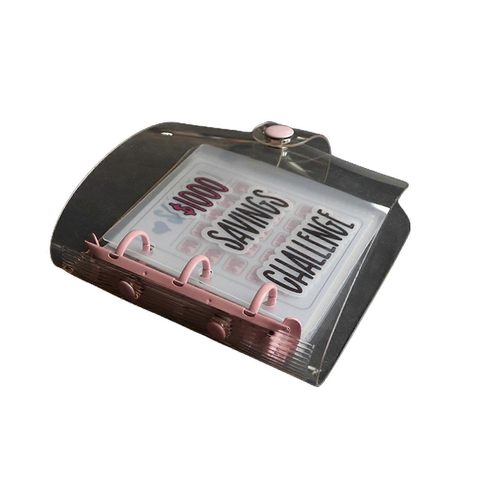 Mini Binder Savings Challenge Fun and Engaging Money Saving Tool Cash Envelopes System for Budget Planning Tools