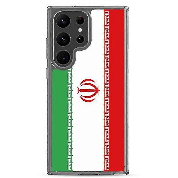 Phone Case - Samsung - Galaxy S23 - Iran Flag - Soft - Multicolored - Vertical
