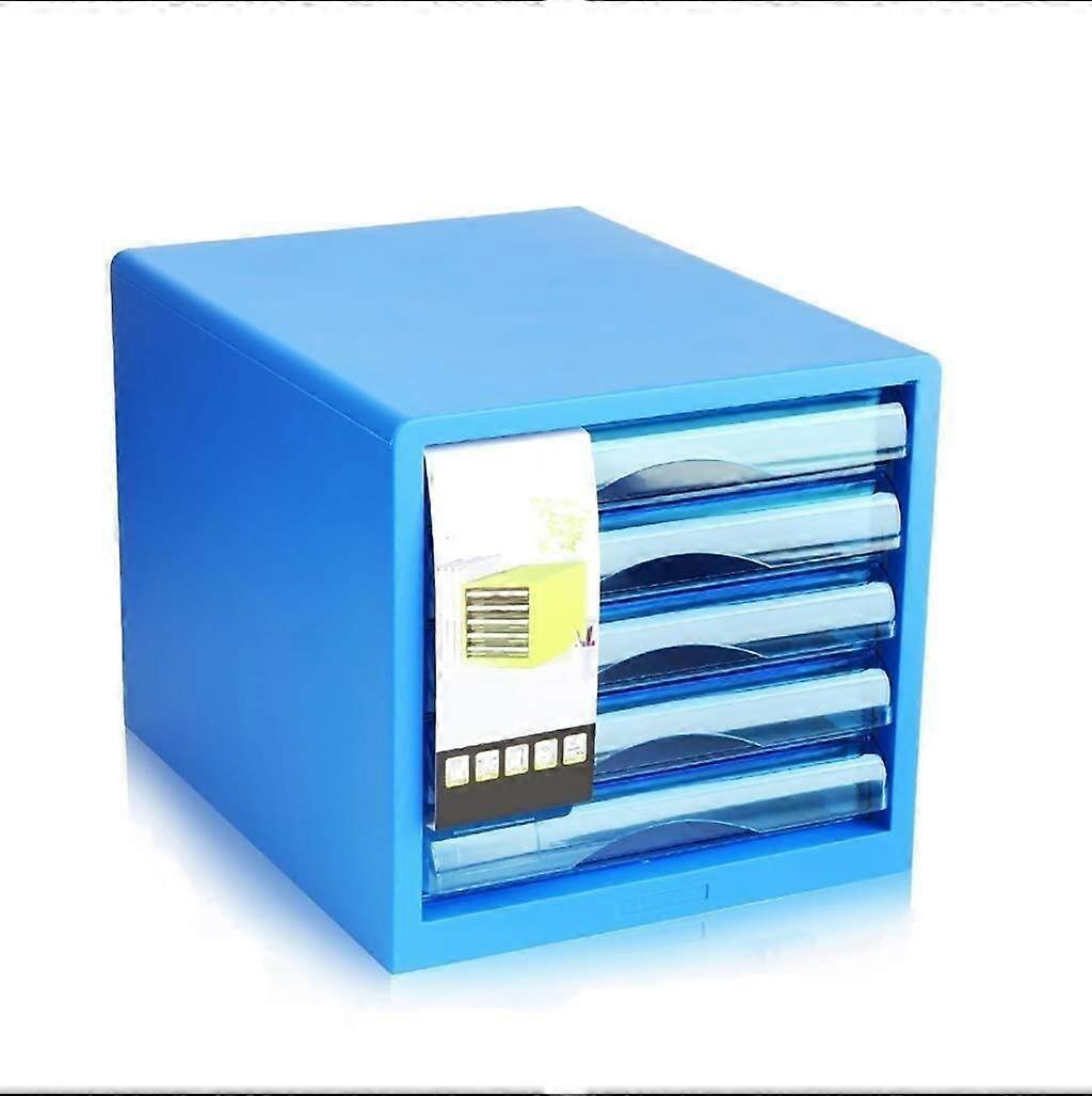 File Cabinet Learning Environment Office Assistant Organise Messy Desk Plastic Bookcase (Color : Painted Butterfly)