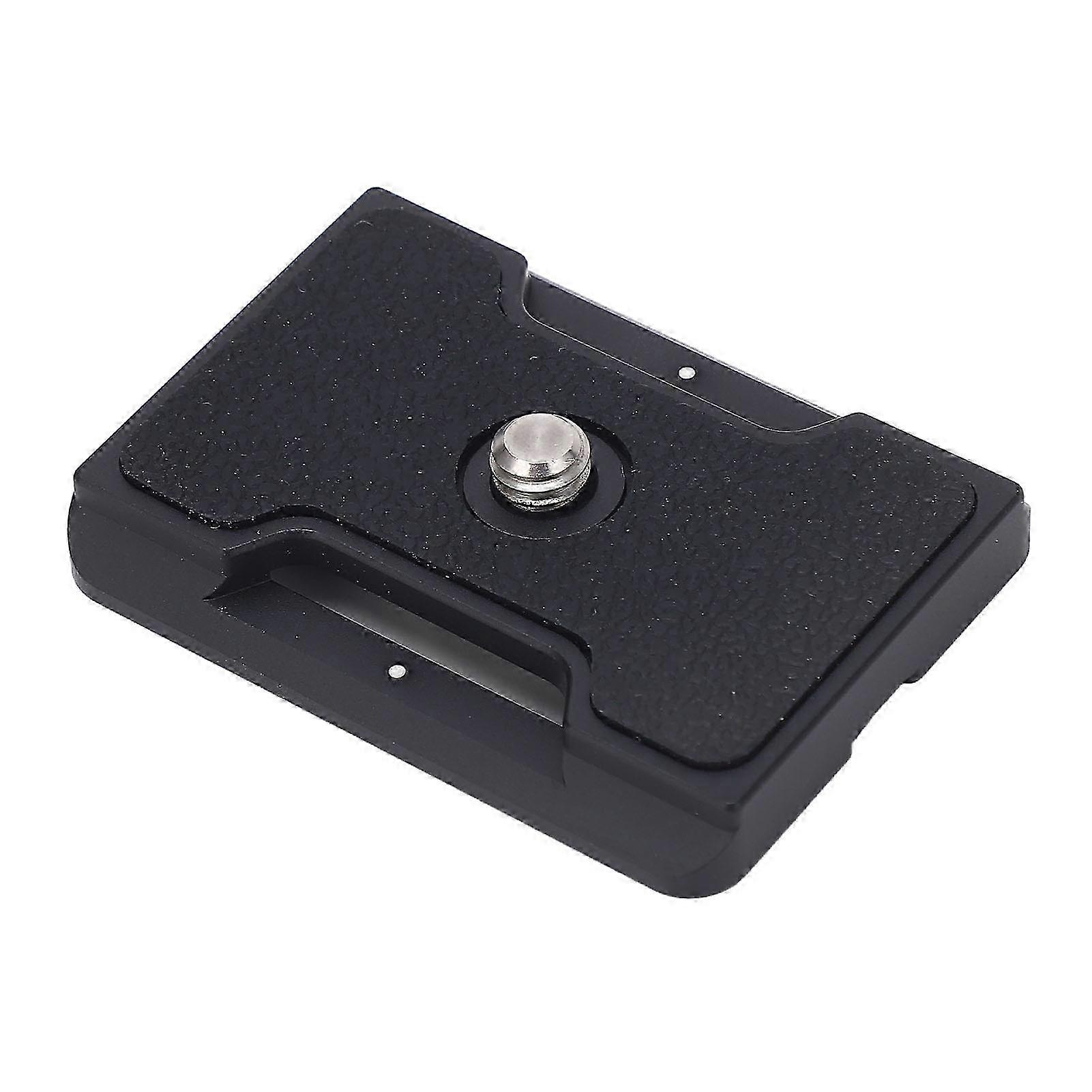 Quick Release Plate Aluminum Alloy Anodized 1/4in Screw CNC Craft Tripod Adapter Mount Plate for Arca Port Universal for DSLR Camera