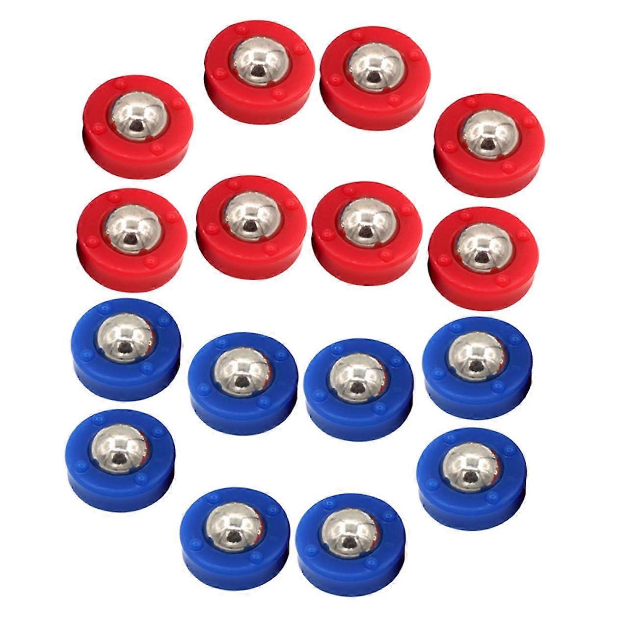 Tabletop Shuffleboard Game Mini Set 24pcs Mini Shuffleboard Pucks Userfriendly for and Adults for Games