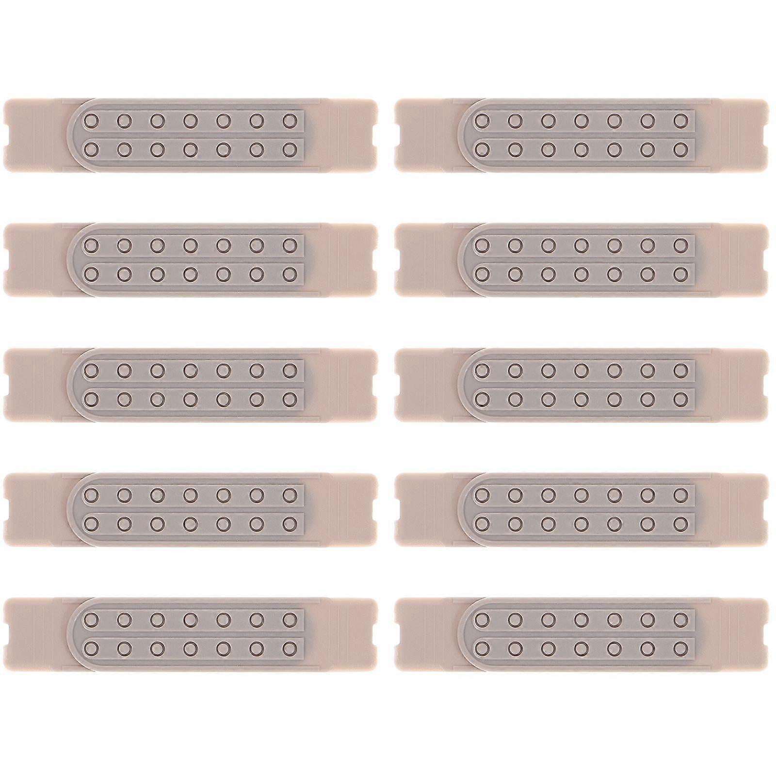 10 Pairs of Adjustable Hat Extenders Portable Cap Extenders Cap Buckles Hats Caps Replacement Fasteners