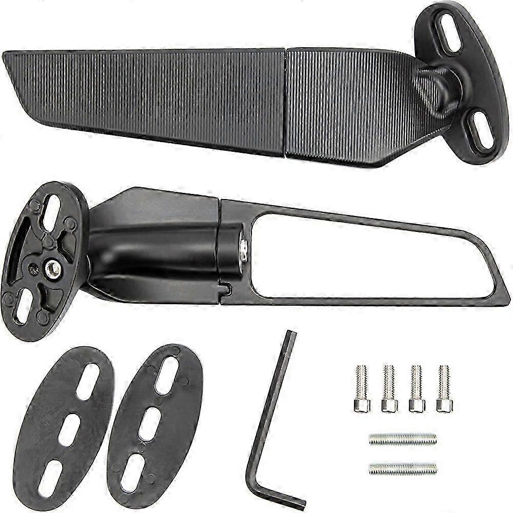 2025 Side Mirrors Fit For Yamaha YZF R1 R3 R6 Rearview Wind Wing Mirror Adjustable