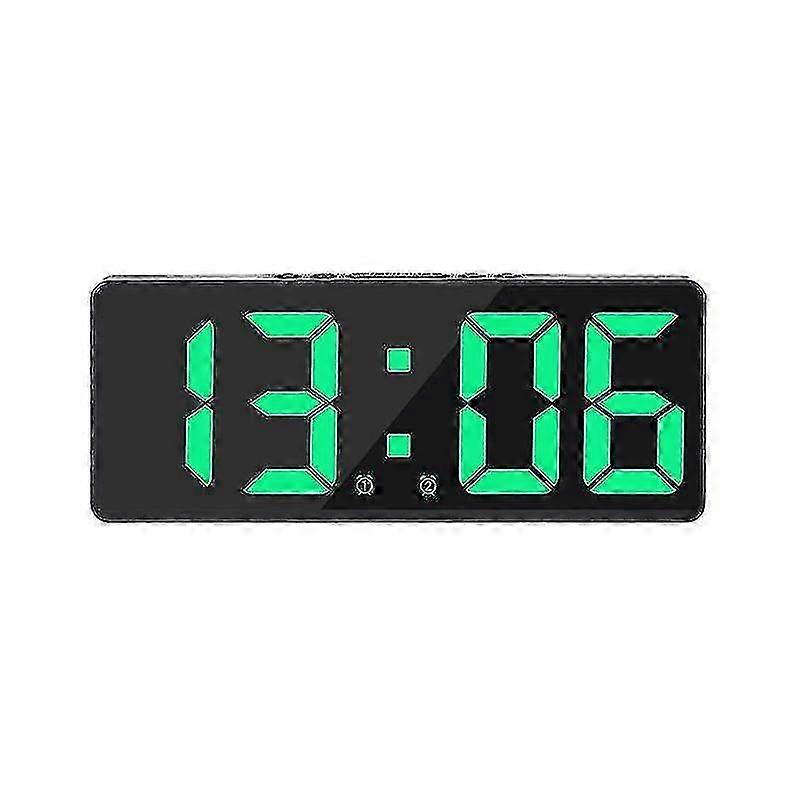 Smart Large Digital Wall Clock with App Control, Alarm, Snooze Function, Countdown, and Adjustable Brightness & Volume
