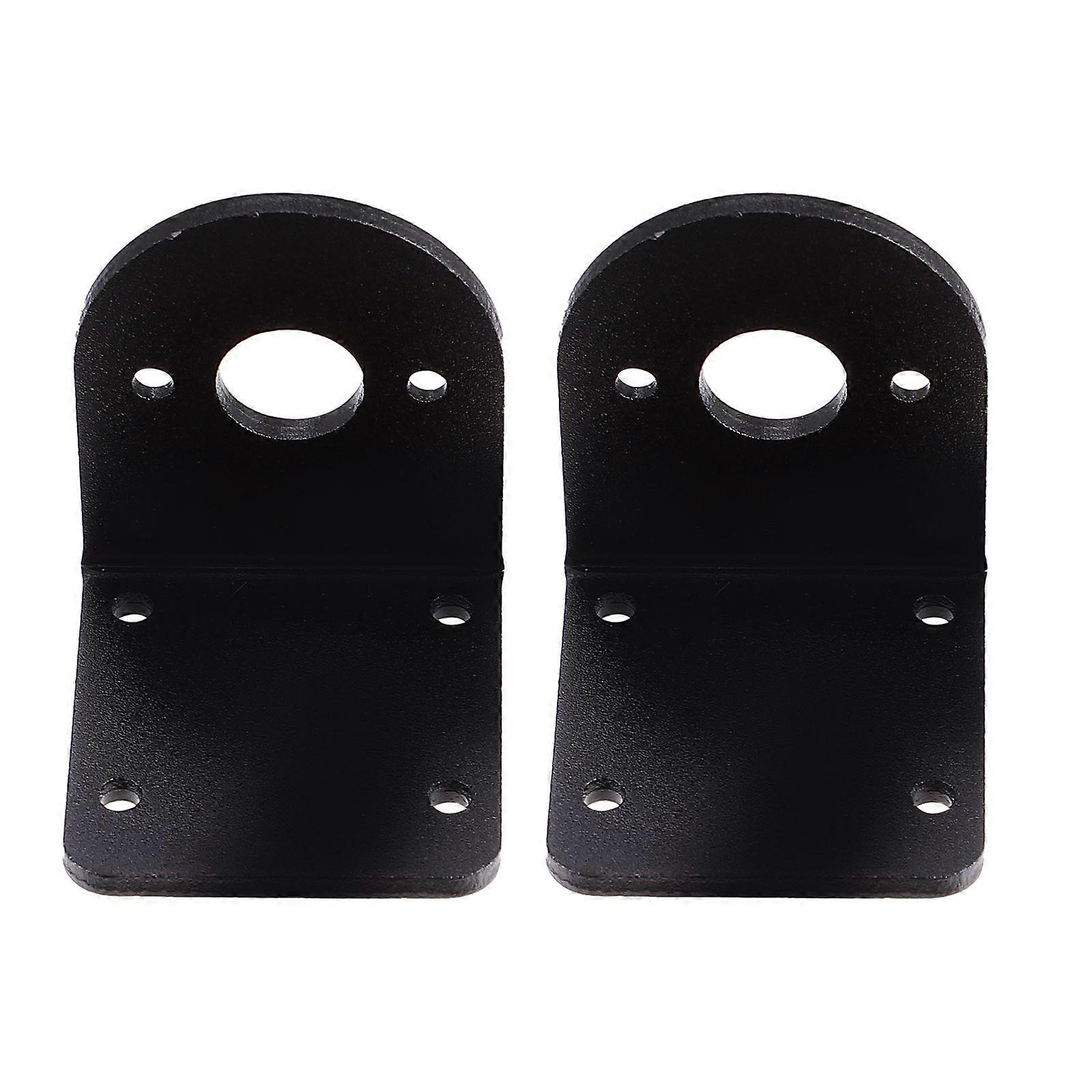 2 Pcs Gear Motor Bracket Premium Small Motor Mount Horizontal Mounting Bracket
