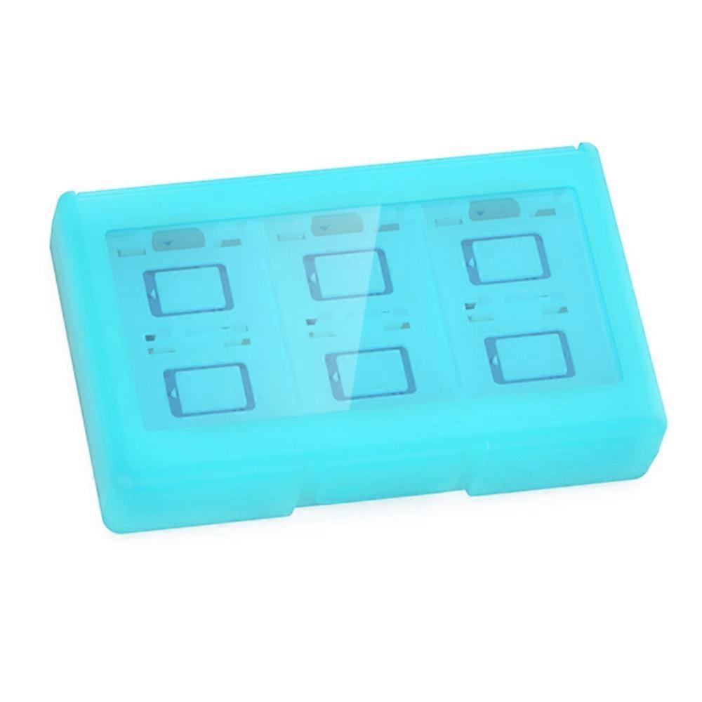 DOBE TNS-3198 For Nintendo Switch 2 Switch Game Card Storage Case 24 in 1 Gaming Cards Holder - Tran