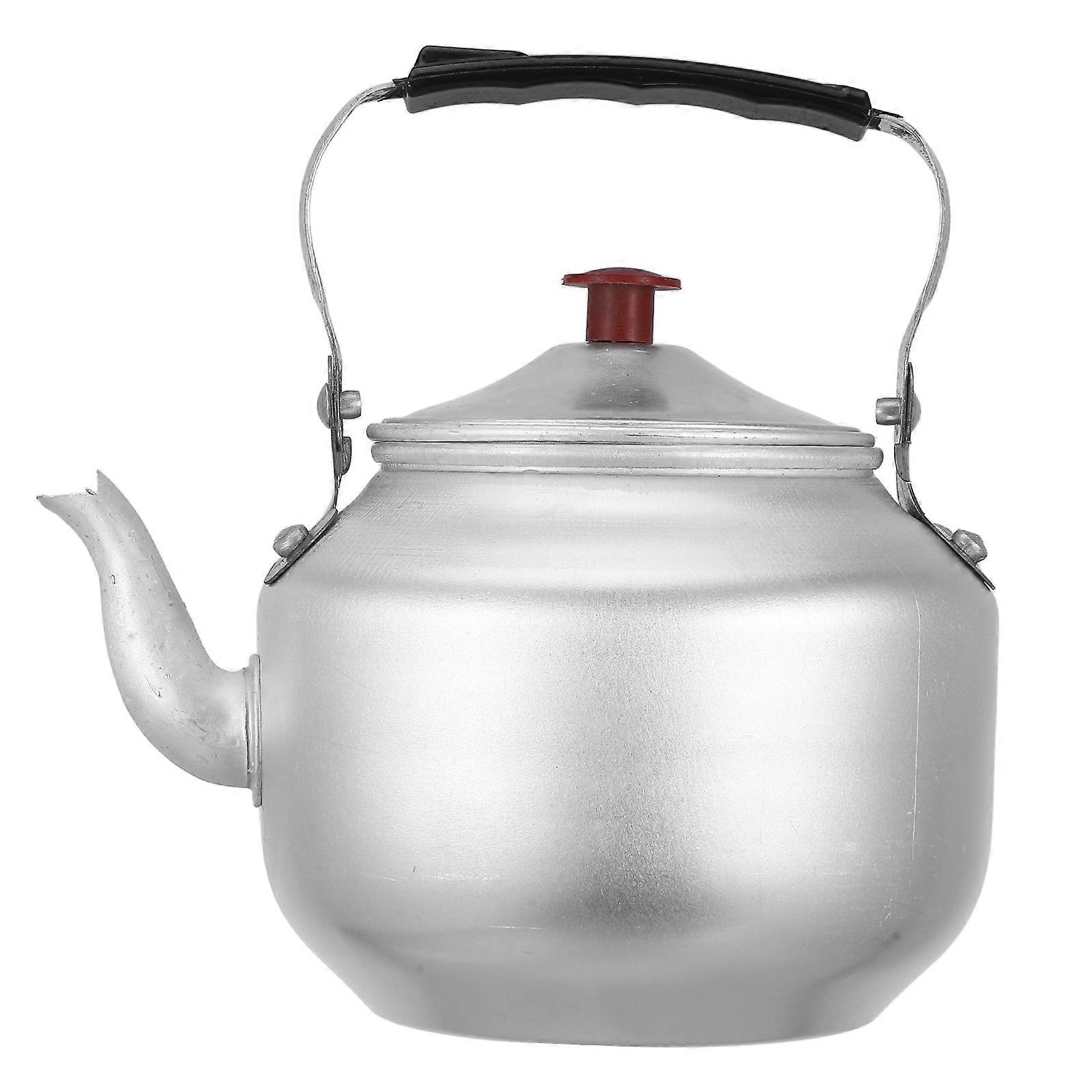 Small Chinese Teapot Aluminum Kettle with Handle for Tea Brewing