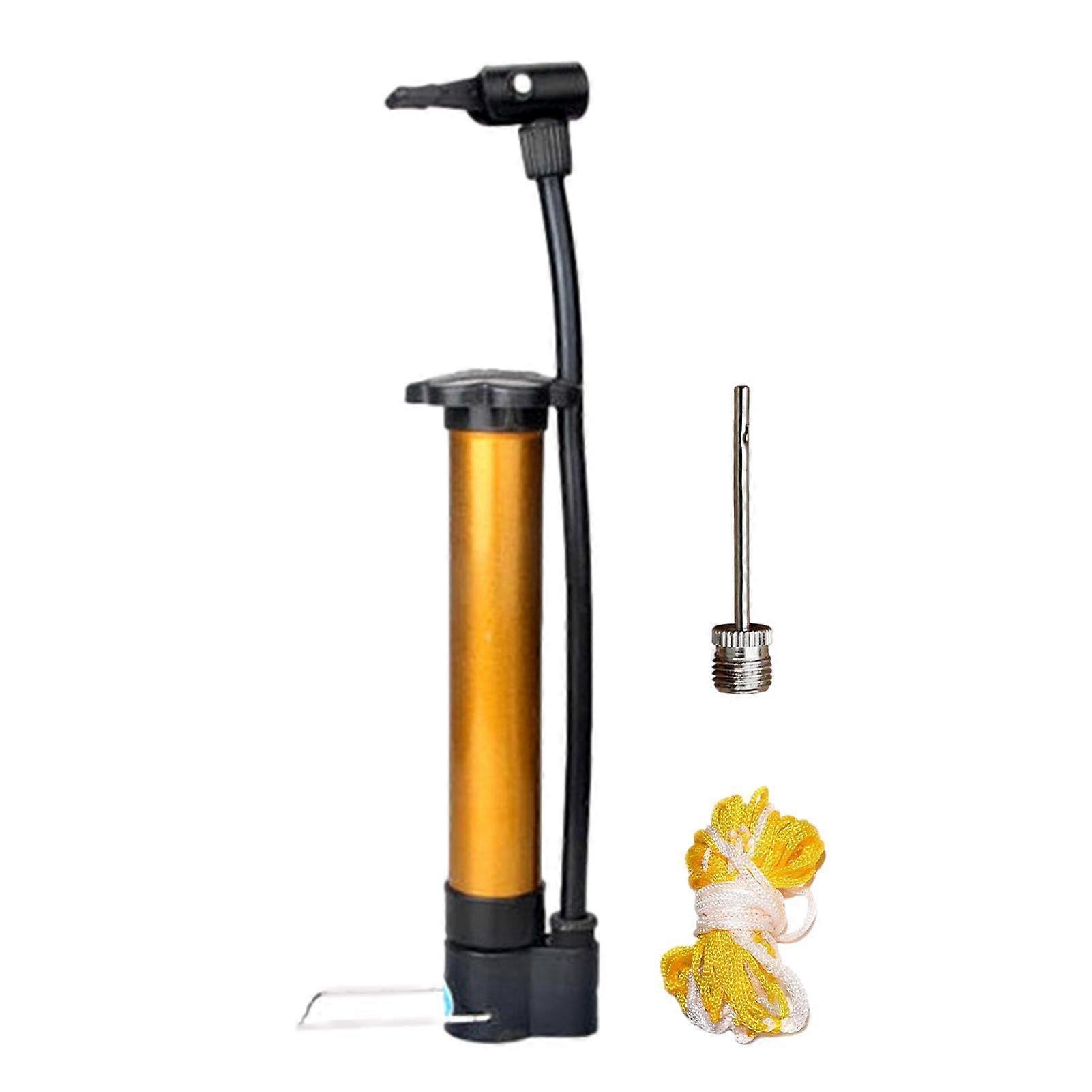 Ball Pump Basketball Handpumpe mit Nadel Luftpumpe Inflator Set