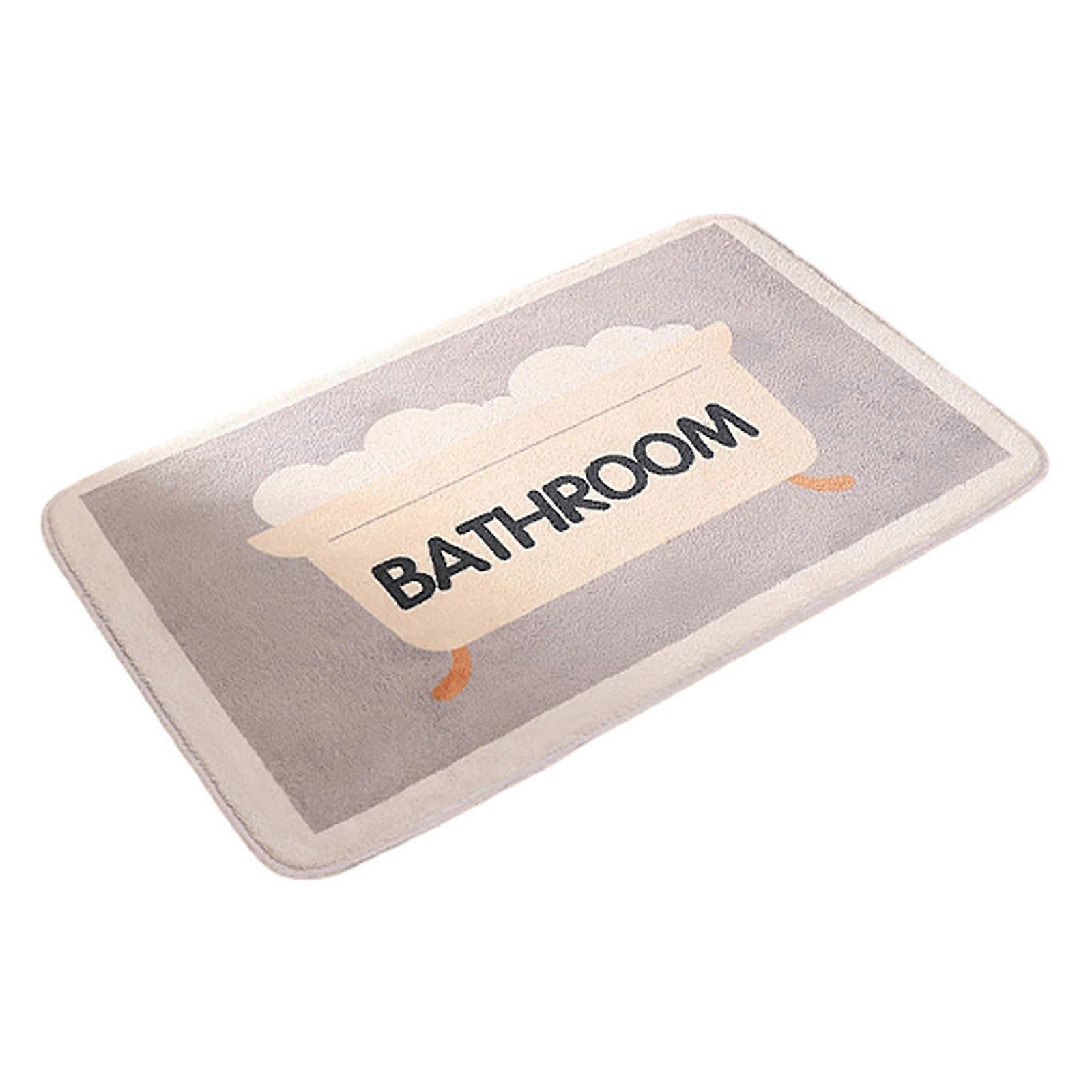 Bath Mat, Quick-Drying, Absorbent, Non-Slip, for Bathroom Hygiene and Cleanliness