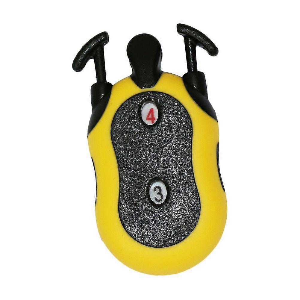 1PC Mini Square Handy Scorer Professional Scoring Device Double-Digit Score Indicator (Random Color)