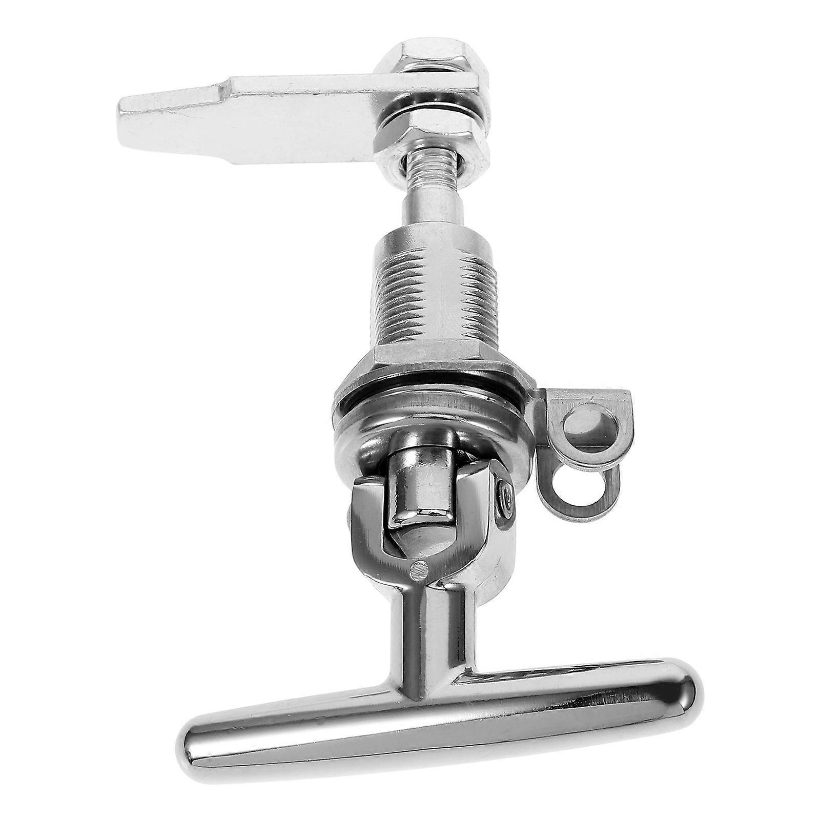 T-Handle Latch for Camper Lock Replacement in Harsh Environments Zinc Alloy Secured Locking 1Pcs