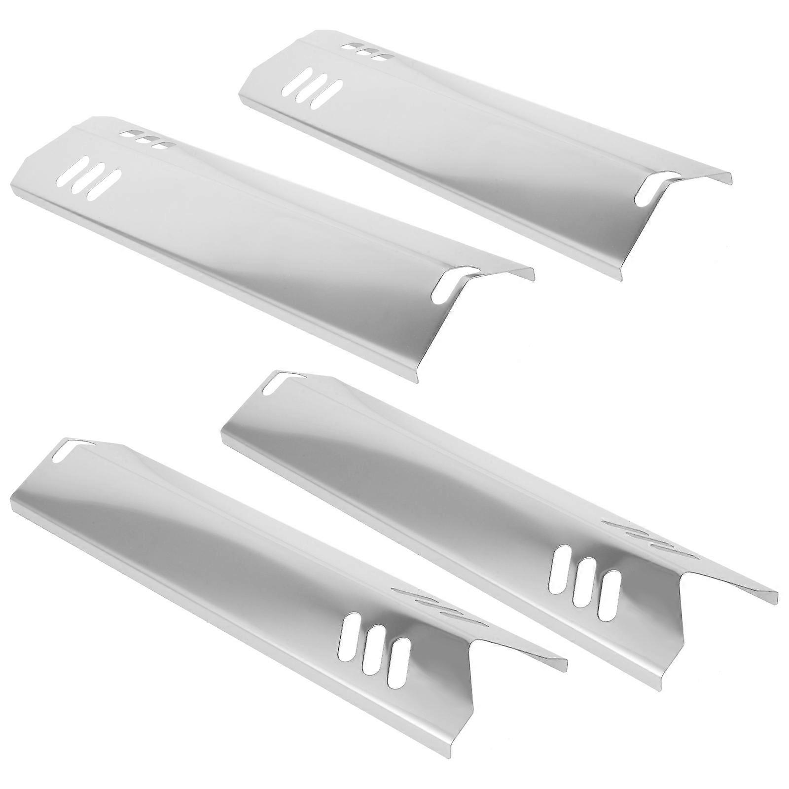 4pcs Barbecue Replacement Grill Hot Plates for Even Heat Distribution, Compatible with Gas Grills, Lightweight and Easy to Clean