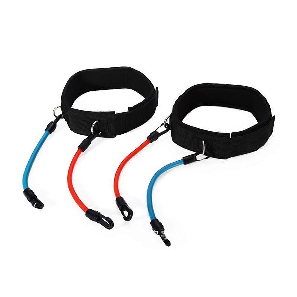 Adjustable Neoprene Thigh Straps with D Ring for Leg Resistance Training – Padded Webbing for Glutes, Hamstrings, and Hip Abductors – Fitness
