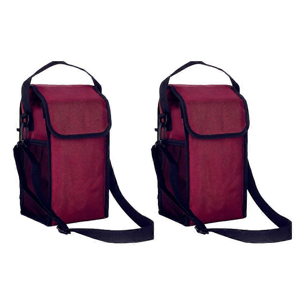 Insulation Box Insulated Food Container Food Preservation 15x15x24cm Simple Design 2Pcs