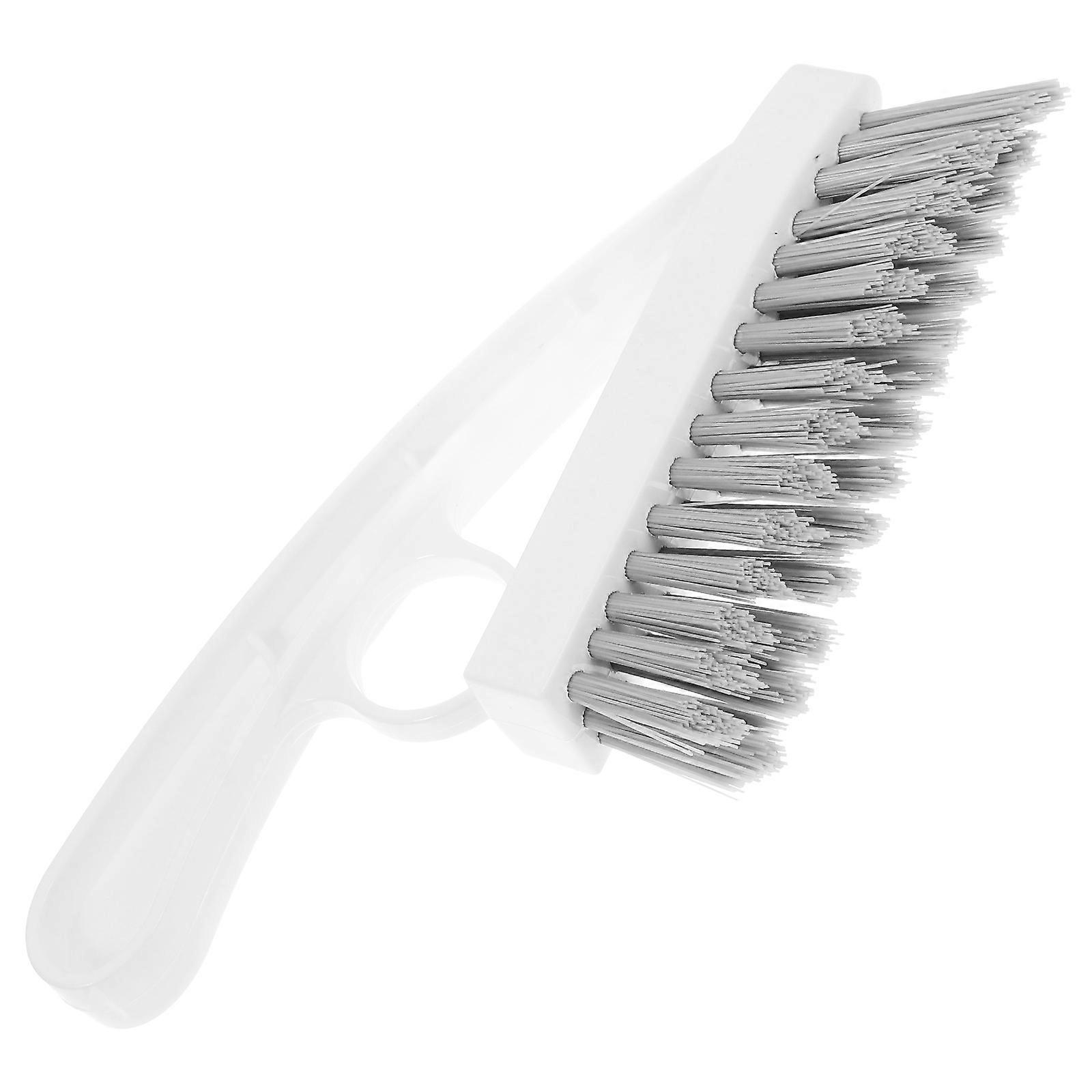 Grout Cleaning Brush with Hard Bristles for Bathroom Shower and Tile Floors PP Material 1Set