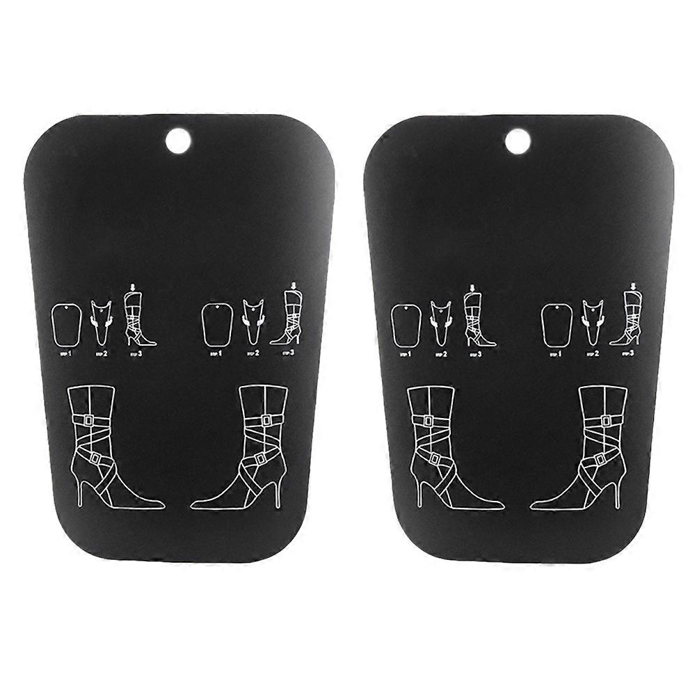 Boot Standing Inserts for Women Long Tube Shape Ventilation Shoe Shaping 2Pcs