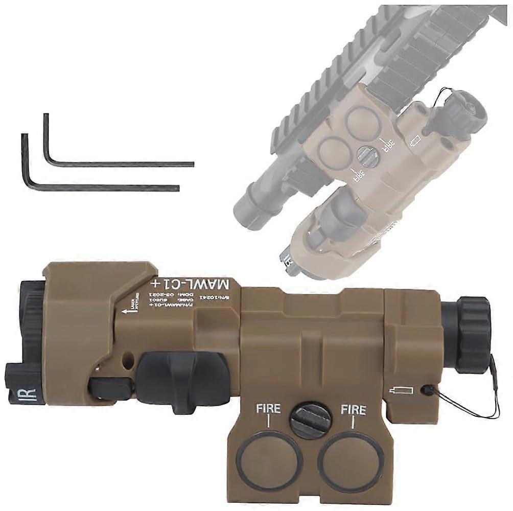 Airsoft MawlC1 Battery Holder, Modular Tactical Battery Compartment, Easy PlugIn Battery Compartment, Airsoft, Hunting, Shooting Equipment