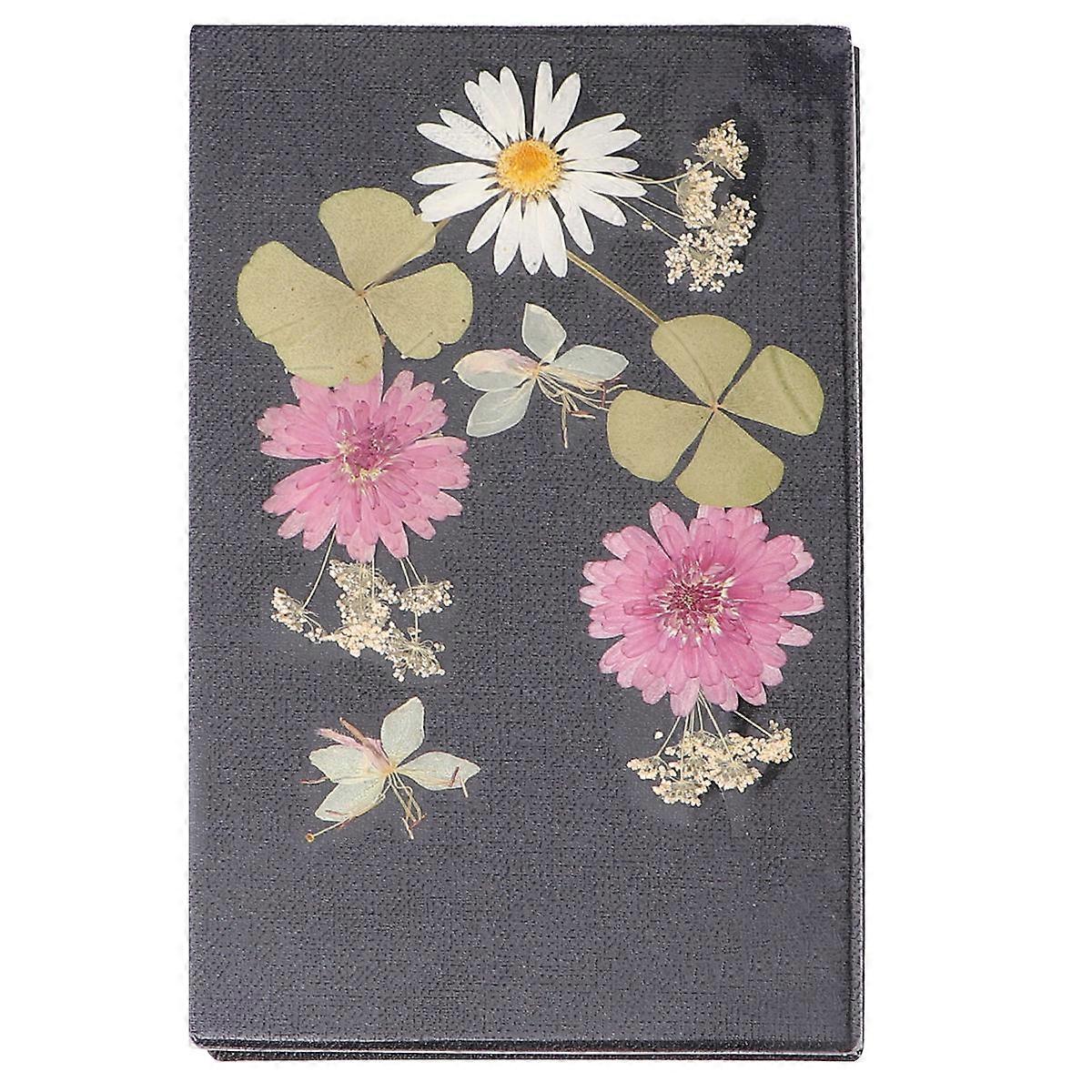 Diary Notebook Simple Style Practical Note Pad For Students Workers Black 20x12cm Poetry Writing Idea Listing 1Pcs