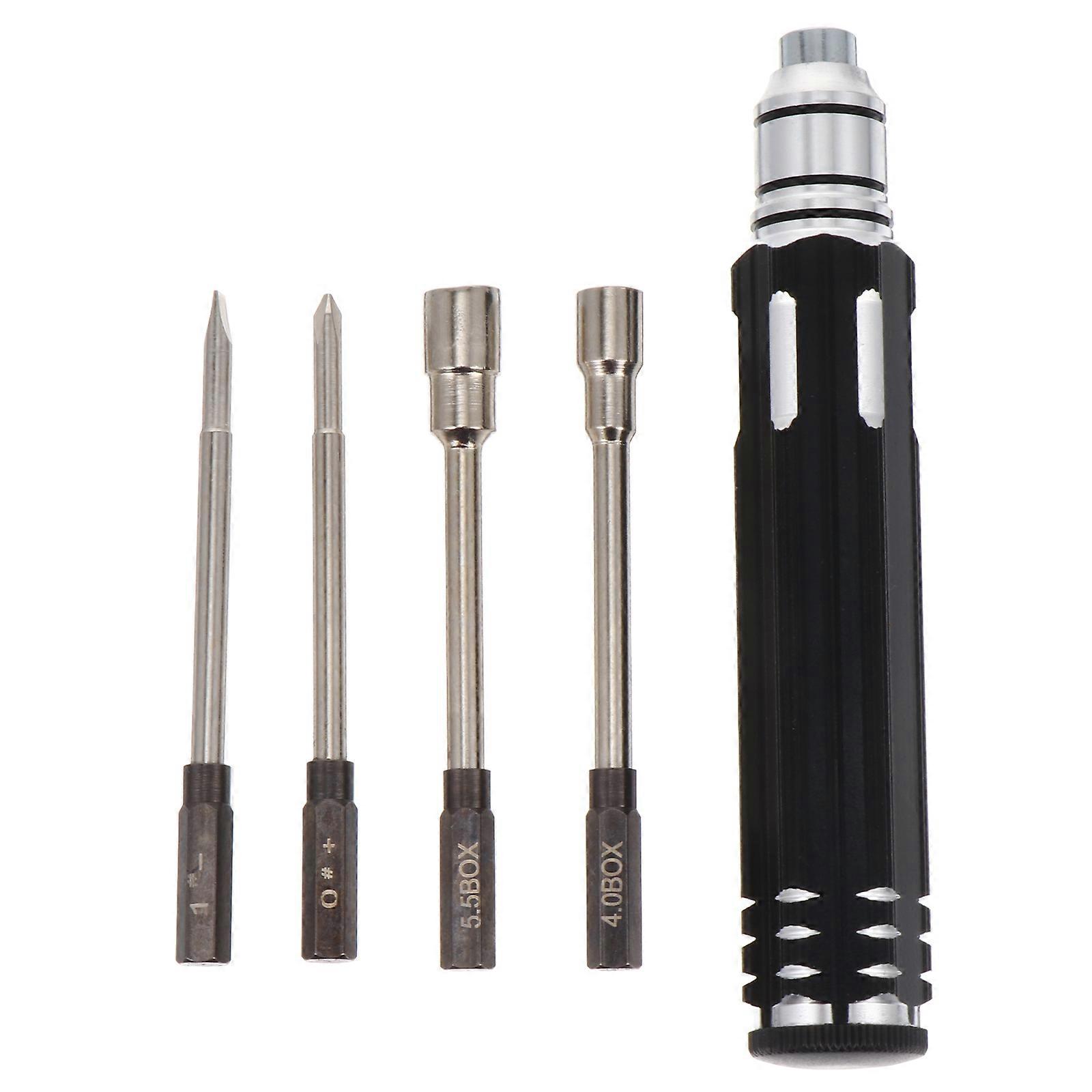 Tool Sets Precision Screwdriver Kit Steel Hand Tools For Mechanical Maintenance 10X1.5CM Compact Shape 8-In-1 Combination 1Set