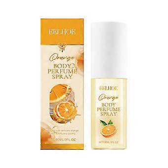 2st EELHOE Orange Body Perfume Spray Ljus Fräsch doft Keep doft bärbar frukt doftspray