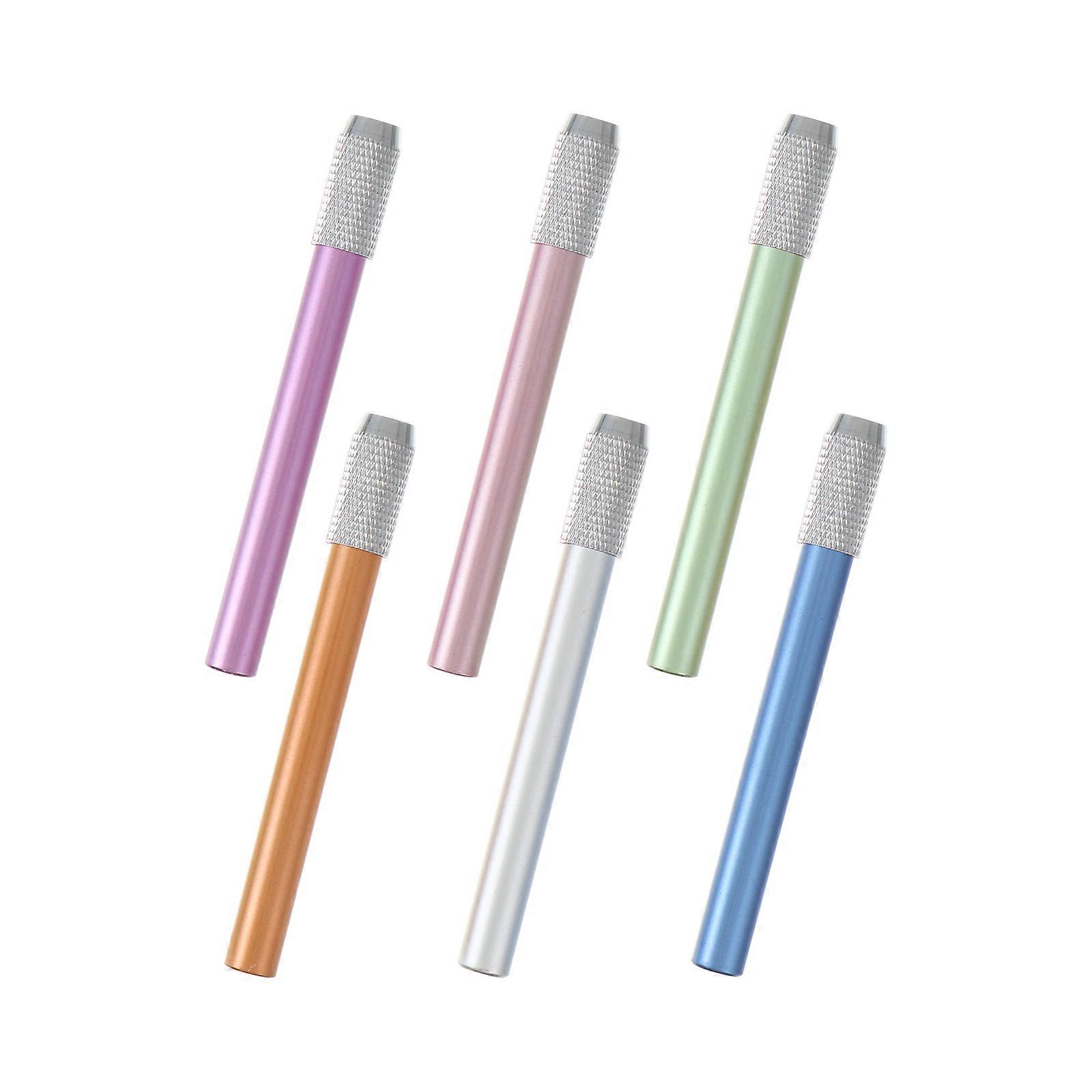 6pcs Pencil Extender Made from Metal for Use Assorted Color