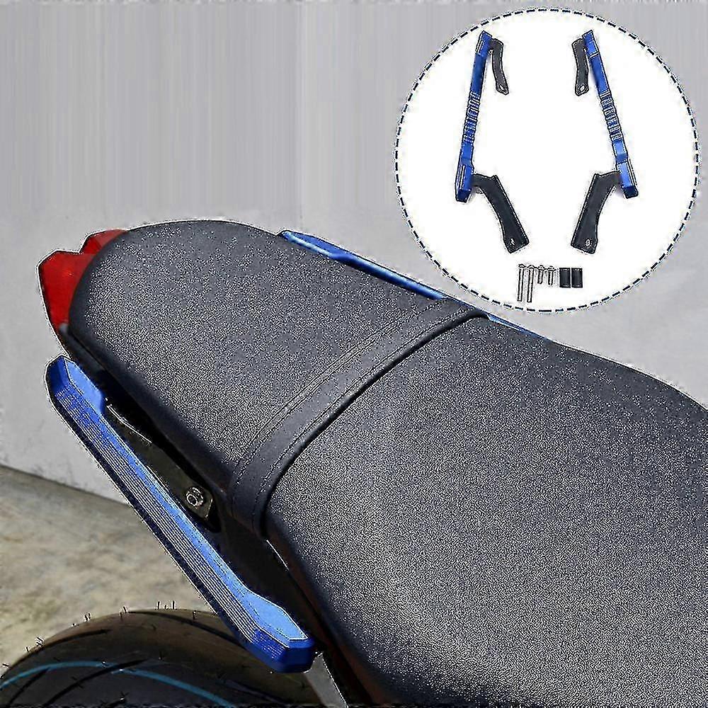 Motorcycle Passenger Rear Grab Handle Bar Rail for Certain Brands 2021-2023 Black