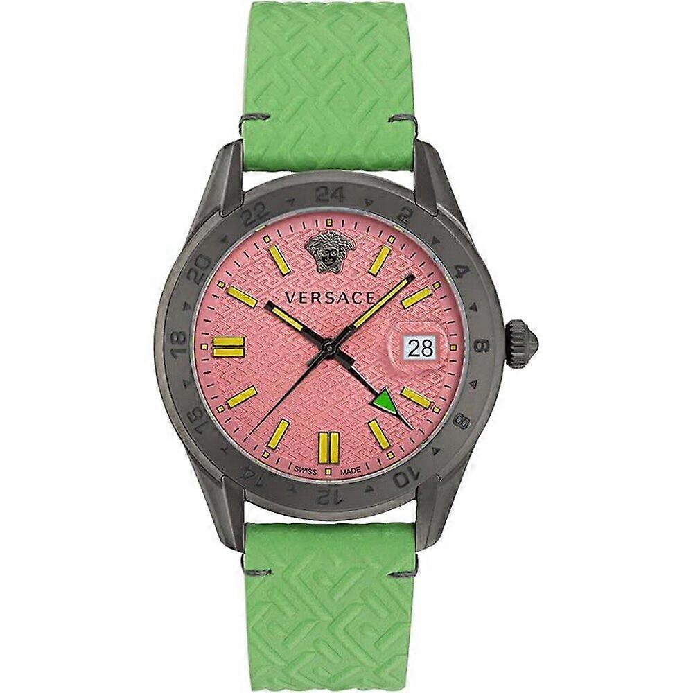 Versace - VE7C00323 - Wristwatch - Men - Quartz - Greca Time GMT