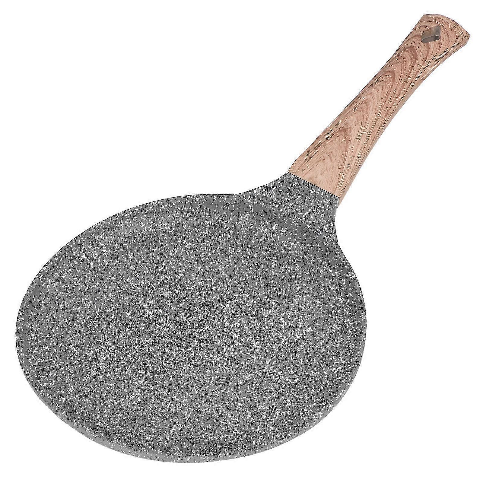 Frying Pan with Magnetic Base Rapid Heat Conduction Prevents Stick Aluminium Alloy Pancake Pan for Omelets Steak Hamburger Diameter 28cm/11.0in--