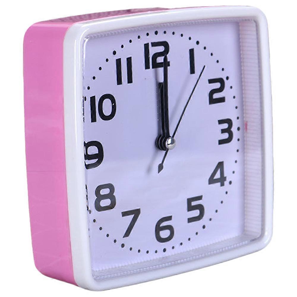 Student-Specific Alarm Clock Simple 2023 New Style Clock Small Decoration-Pink