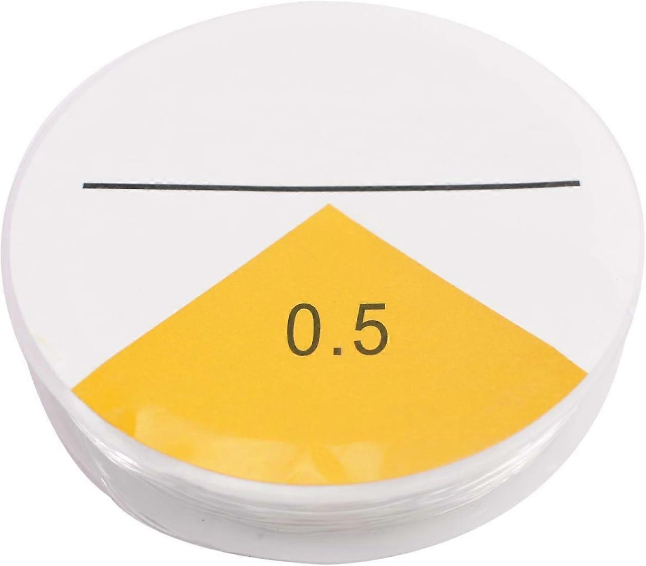 20 m spool of Elastic and Solid Thread 0.5 mm Transparent（2 pieces） ZeGoods