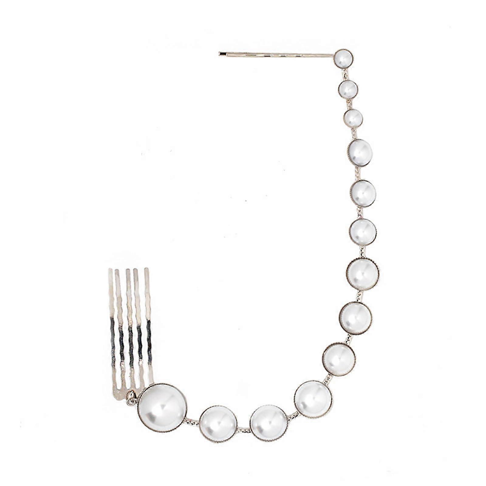 Hair Pins for Weddings, Bridal Hair Accessories, Silver Hair Combs and Headbands for Women Hairstyling Tools
