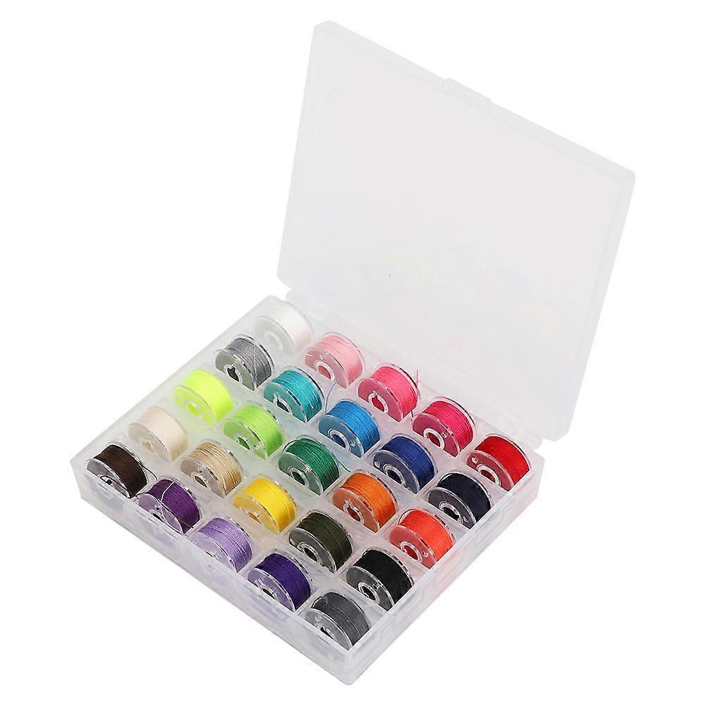 2025 Latest Model  Colorful Sewing Threads with Plastic Sewing Machine Bobbins