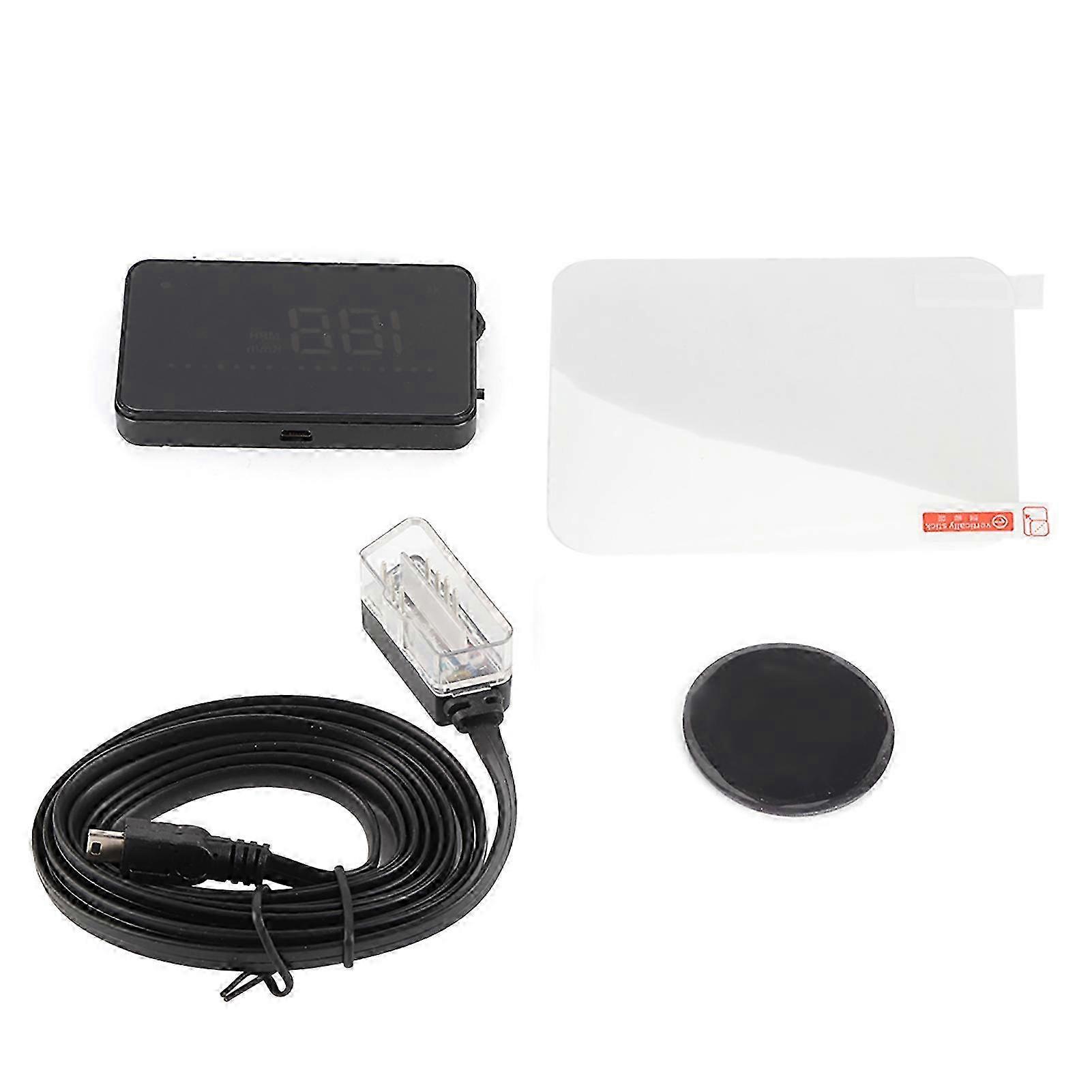 Universal 3.5in Car Head Up Display Speedometer ODB2 Windshield Projection for Certain Brands